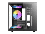 antec vcx10m argb micro atx itx mini tower gaming chassis – black