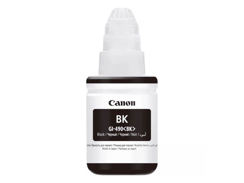 canon ink bottle gi490 black