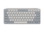 keychron b11 pro ultra slim 75% wireless keyboard retro blue