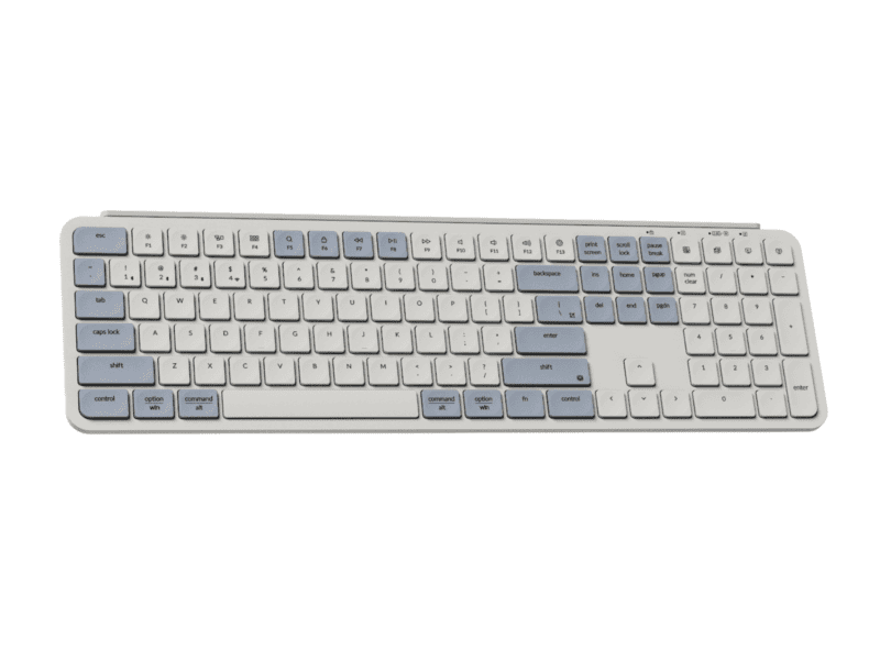 keychron b6 pro ultra slim 100% wireless keyboard retro blue keychron b6 pro ultra slim 100% wireless keyboard retro blue
