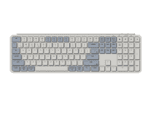 keychron b6 pro ultra slim 100% wireless keyboard retro blue