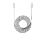 xiaomi usb4 6a usb type c to usb type c braided cable 2m (120w, 480 mbps)