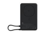 xiaomi magnetic power bank 10000mah with built in stand dark grey
