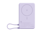 xiaomi magnetic power bank 10000 with built in stand purple
