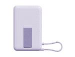 xiaomi magnetic power bank 10000 with built in stand purple