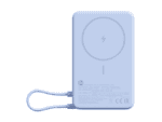 xiaomi magnetic power bank 10000mah with built in stand blue