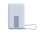 xiaomi magnetic power bank 10000mah with built in stand blue