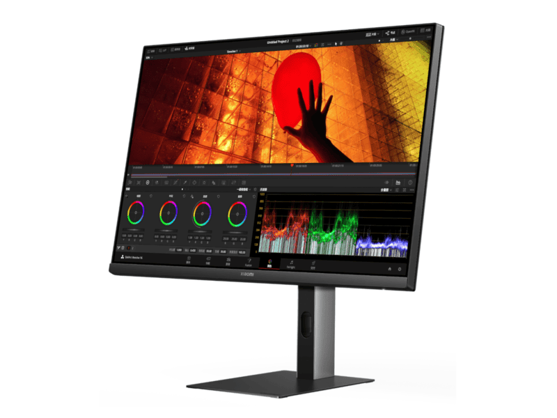 xiaomi a27ui usb c monitor 27", 3840 x 2160, 60hz, 6ms