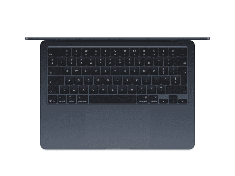 apple 13" macbook air m5, 24gb ram, 1tb ssd, mac os, midnight