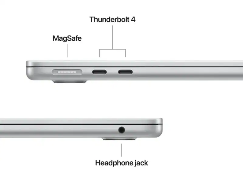 13 inch macbook air: apple m5 chip with 10 core cpu and 8 core gpu, 16gb, 512gb ssd silver,model a3449