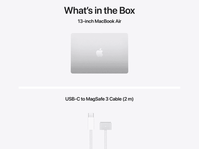 13 inch macbook air: apple m5 chip with 10 core cpu and 8 core gpu, 16gb, 512gb ssd silver,model a3449