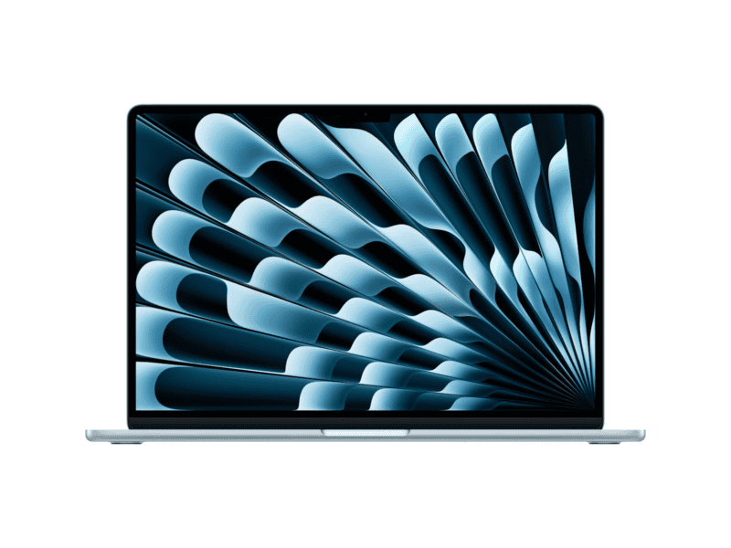 apple macbook air 15", m5, 16gb ram, 512gb ssd, macos, midnight