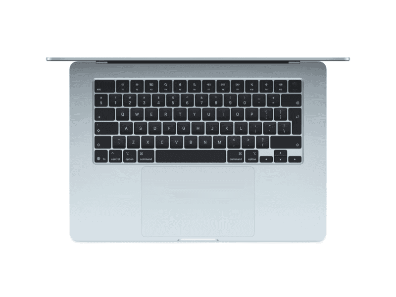 apple macbook air 15", m5, 16gb ram, 512gb ssd, macos, midnight