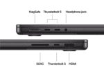 14 inch macbook pro: apple m5 pro chip with 15 core cpu and 16 core gpu, 24gb, 1tb ssd space black,model a3426