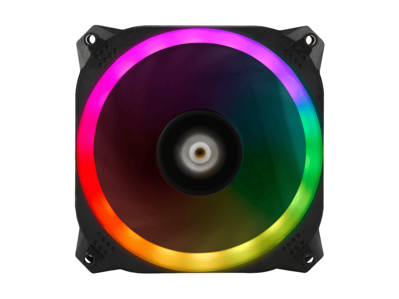 antec prizm 120 argb case fan 5 pack + controller black
