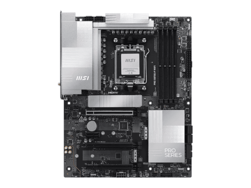 msi pro x870e p wifi am5 atx motherboard