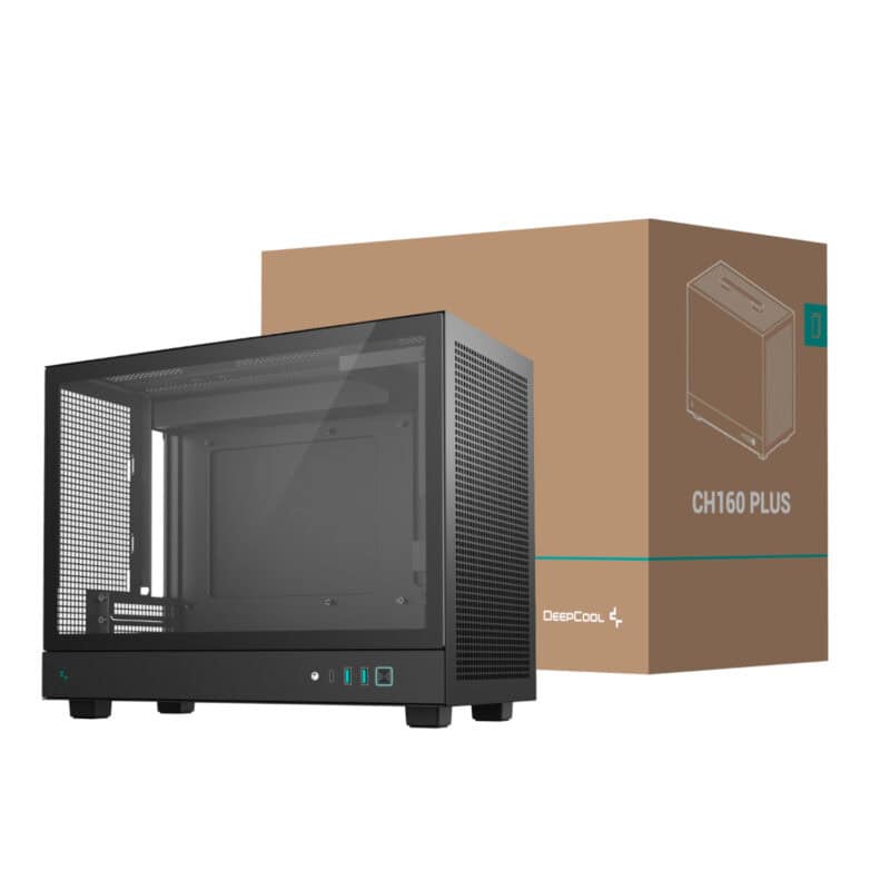 r ch160 bkngm0 g deepcool ch160 plus micro atx chassis black wr 01a.jpg r ch160 bkngm0 g deepcool ch160 plus micro atx chassis black wr 01a.jpg
