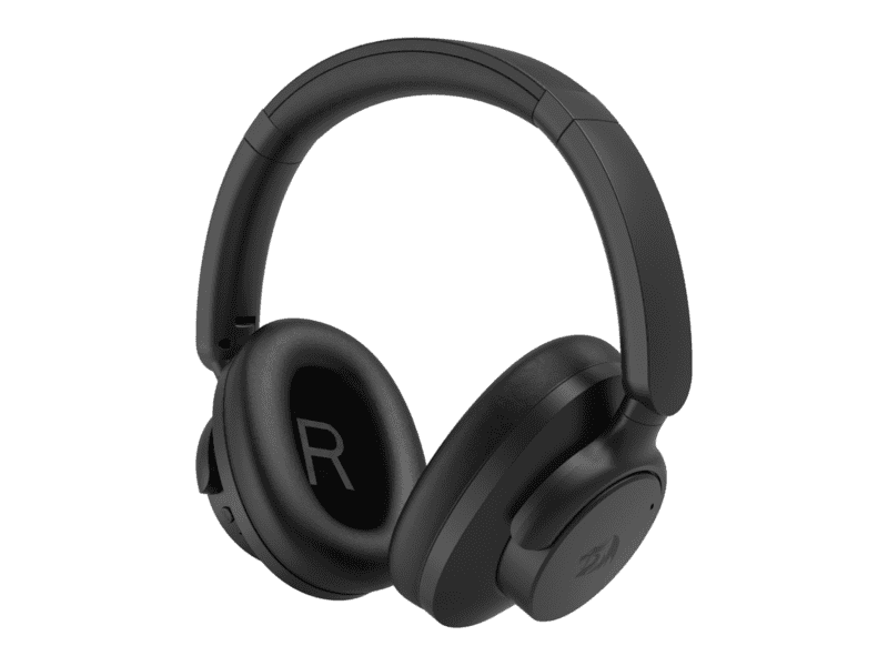 redragon h610 vibecore anc bluetooth wireless over ear headphones black