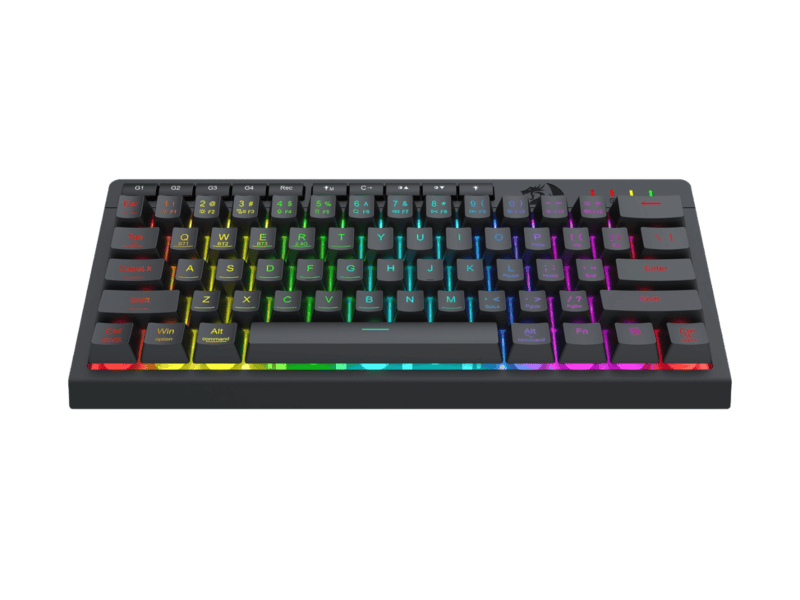 redragon shiva k522 pro rgb wireless gaming keyboard black