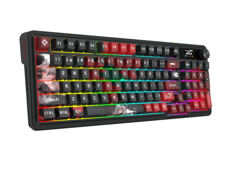 redragon k719ak artemis pro rgb wireless lcd mechanical gaming keyboard redragon k719ak artemis pro rgb wireless lcd mechanical gaming keyboard