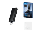 cudy ax5400 wi fi 6e usb 3.0 tri band high gain adapter black
