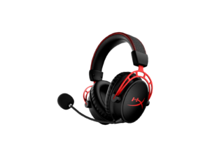 hyperx cloud alpha wireless red gaming headset