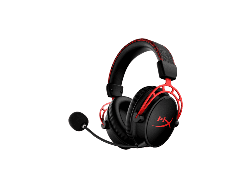 hyperx cloud alpha wireless red gaming headset