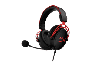 hyperx cloud alpha gaming headset (black red) (hx hsca rd/em) euro