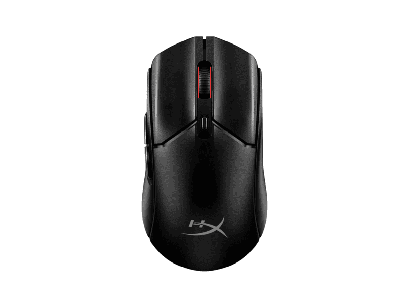 hyperx pf has 2 core wireless black/black gaming mouse