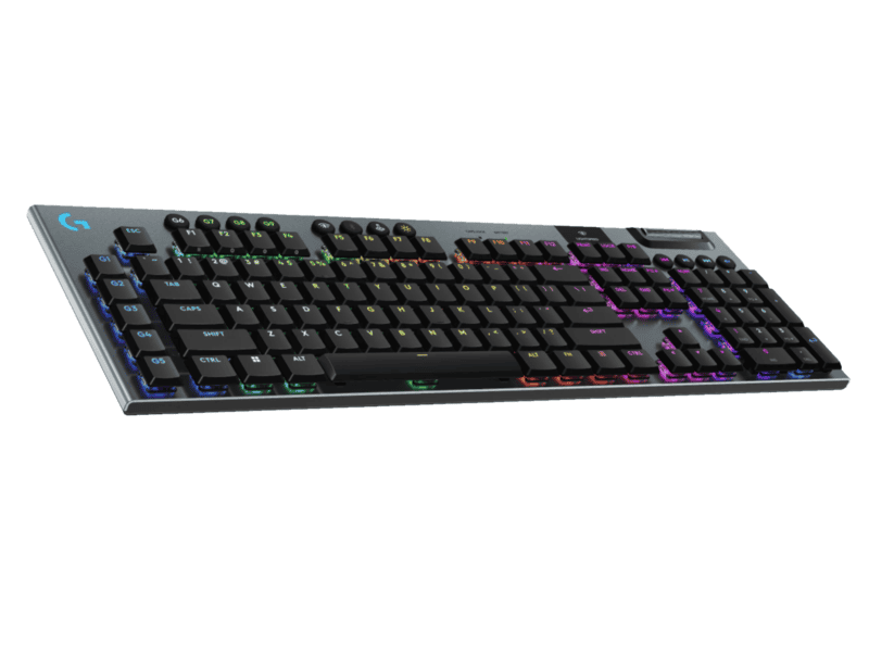 logitech g915 x lightspeed low profile wireless gaming keyboard