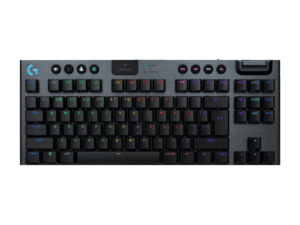 logitech g915 x lightspeed tkl low profile wireless gaming keyboard black
