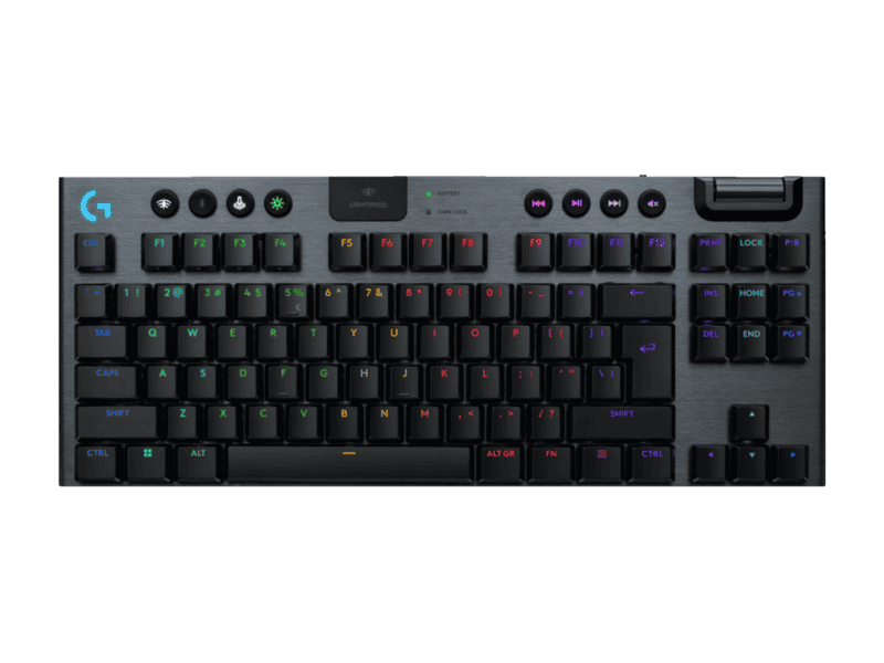 logitech g915 x lightspeed tkl low profile wireless gaming keyboard black logitech g915 x lightspeed tkl low profile wireless gaming keyboard black