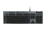 logitech g915 x low profile tactile switch wired gaming keyboard black