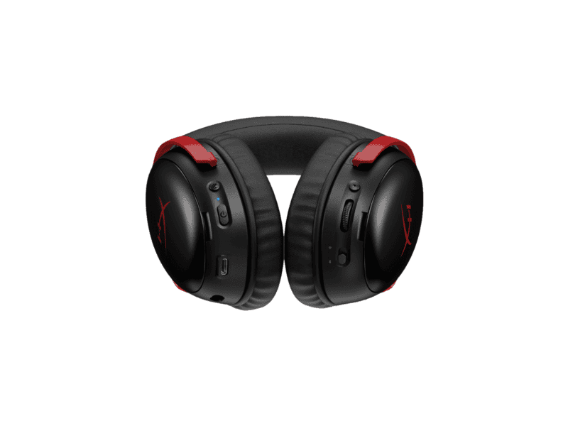 hyperx cloud iii s wireless black red gaming headset
