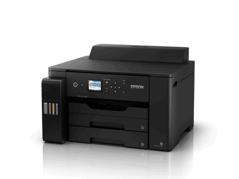 epson 32ppm mono 32ppm colour a3+ single function usb wi fi/wi fidirect ethernet autoduplexprint incl set of ink (2 x black)