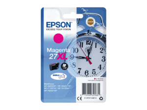 epson 27 ink cartrdiges magenta 10.4ml xl wf 3620dwf / wf 7710df / wf 7210dtw / wf 7110dtw 1100 pages