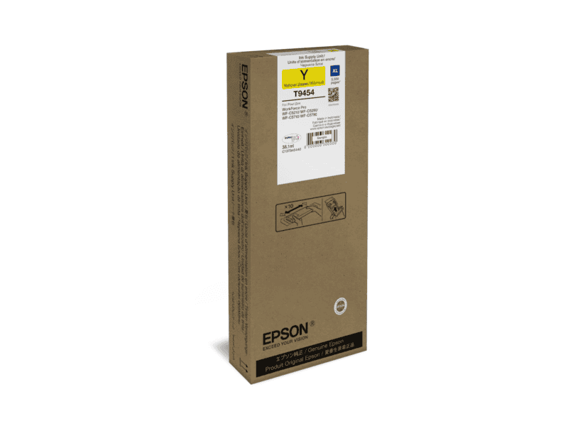 epson wf c52xx / wf c57xx series xl yellow ink pack epson wf c52xx / wf c57xx series xl yellow ink pack