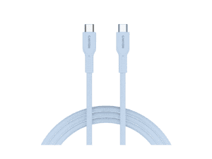canyon cable onwire 60cl c c 60w color braided 1m light blue