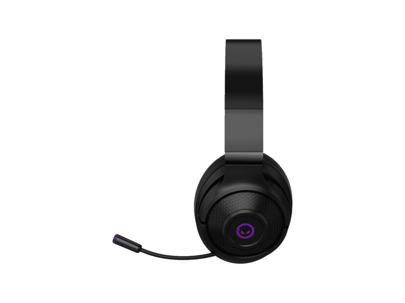 lorgar noah 702, wireless gaming headset, black