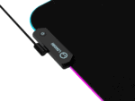 lorgar steller 913, gaming mouse pad, high speed surface, anti slip rubber base, rgb backlight, usb connection, lorgar wp gameware support, size: 360mm x 300mm x 3mm, weight 0.250kg