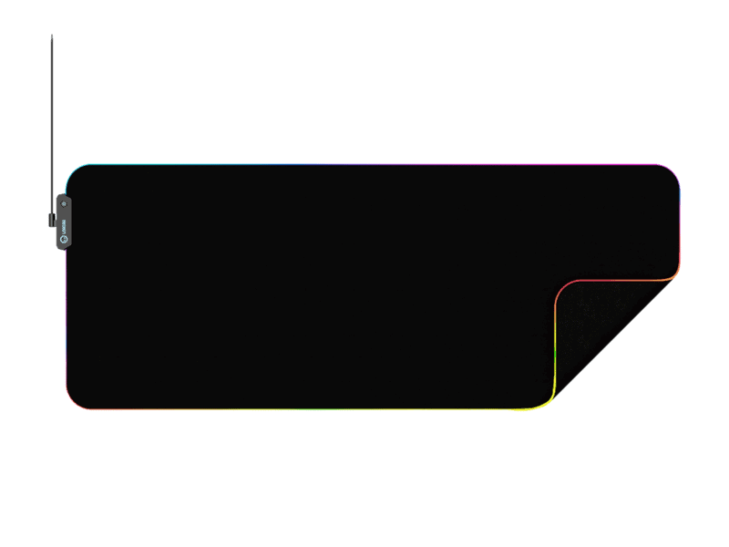 lorgar steller 919, gaming mouse pad, high speed surface, anti slip rubber base, rgb backlight, usb connection, lorgar wp gameware support, size: 900mm x 360mm x 3mm, weight 0.635kg