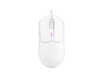 lorgar msa10, ultralight wired gaming mouse advanced, white