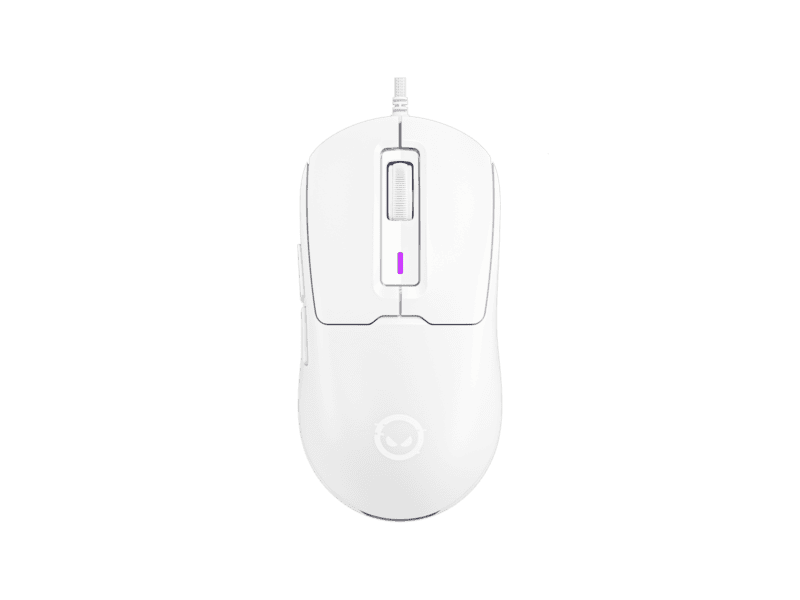 lorgar msa10, ultralight wired gaming mouse advanced, white