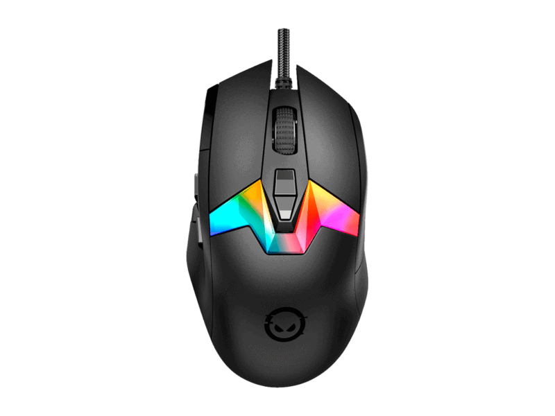 lorgar msp80, 8000 hz gaming mouse pro, black