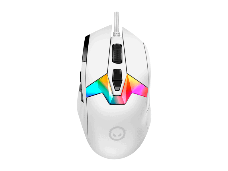 lorgar msp80, 8000 hz gaming mouse pro, white