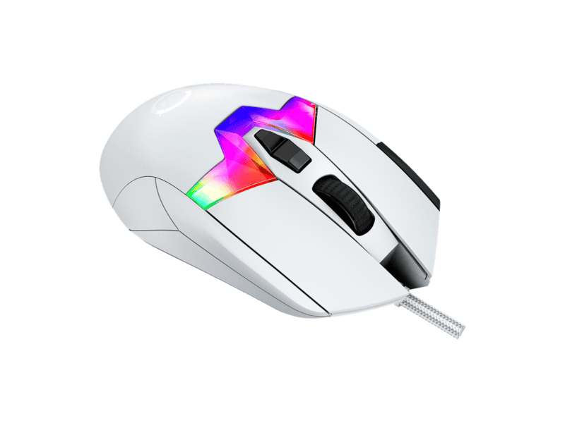lorgar msp80, 8000 hz gaming mouse pro, white
