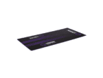 lorgar rx1fm, sim racing floor mat advanced, stitched edge, 1,700x700x3 mm, black/purple