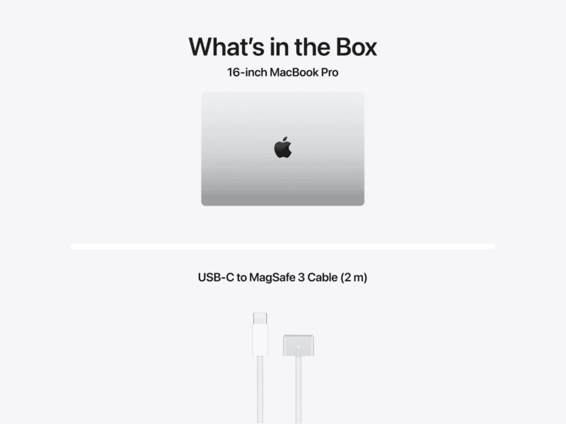apple 16" macbook pro m5 max, 36gb ram, 2tb ssd, mac os, silver