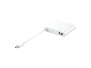 set multiple outputs with one device. this docking station supports hdmi vga usb a and usb c to meet the needs of your data transmission projection charging and other multi scene needs. simple and easy to use.