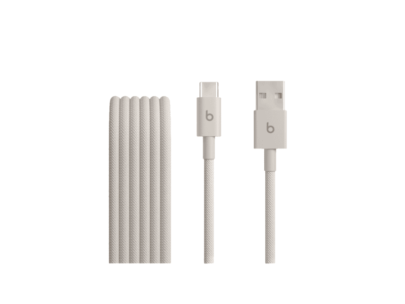 beats usb a to usb c woven cable (1.5 m) surge stone